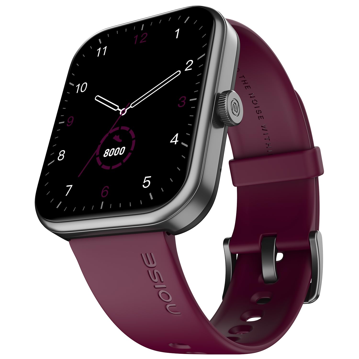 Noise Pulse 2 Max Smartwatch with 1.85” Display, Bluetooth Calling, 10-Day Battery, 100 Sports Modes & Smart DND - Rose Pink