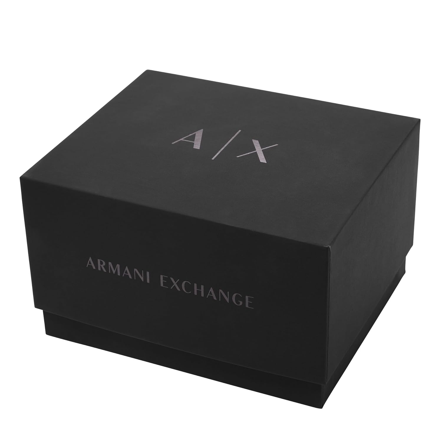Armani Exchange Stainless Steel Analog Black Dial Men's Watch-Ax7148Set
