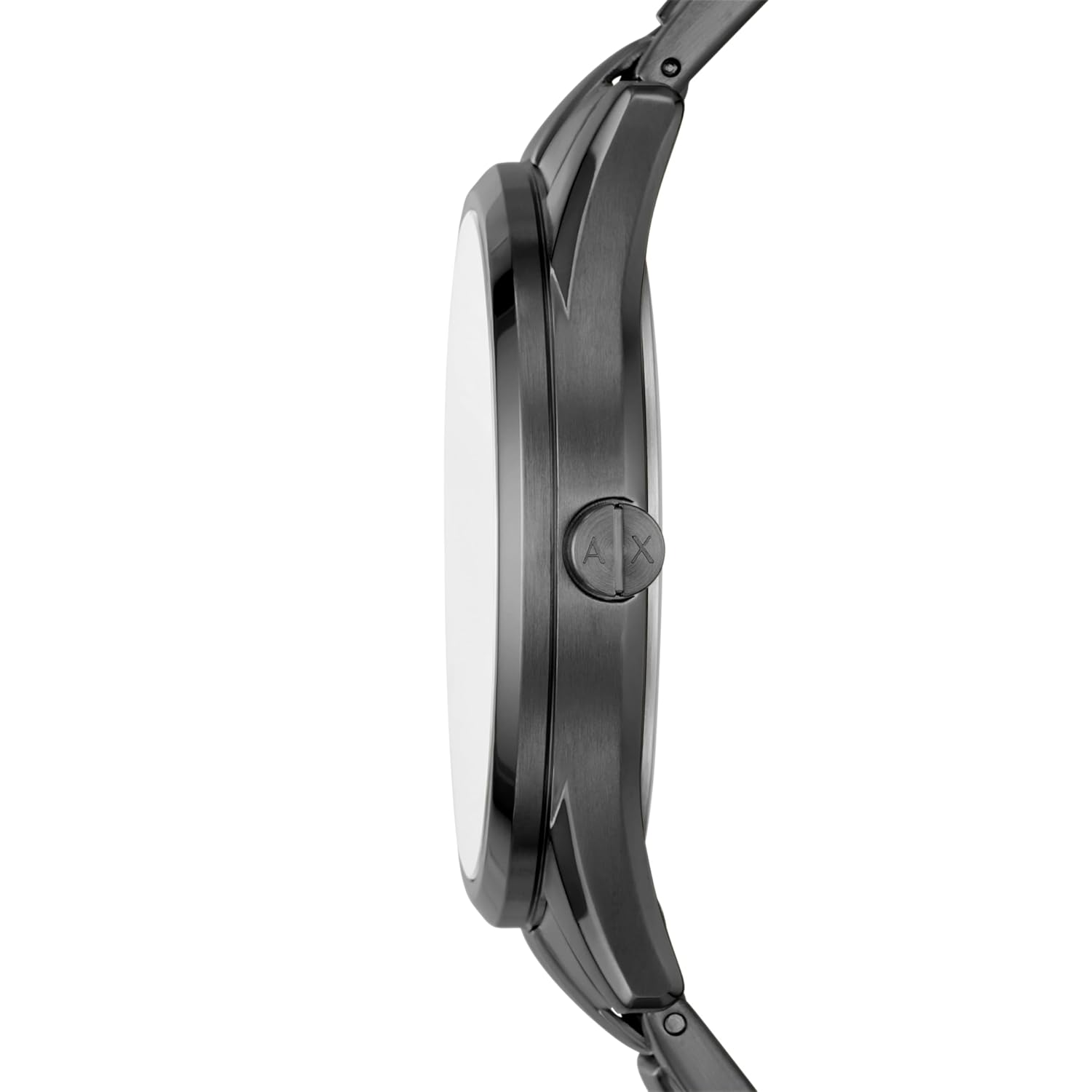 Armani Exchange Stainless Steel Analog Black Dial Men's Watch-Ax7148Set