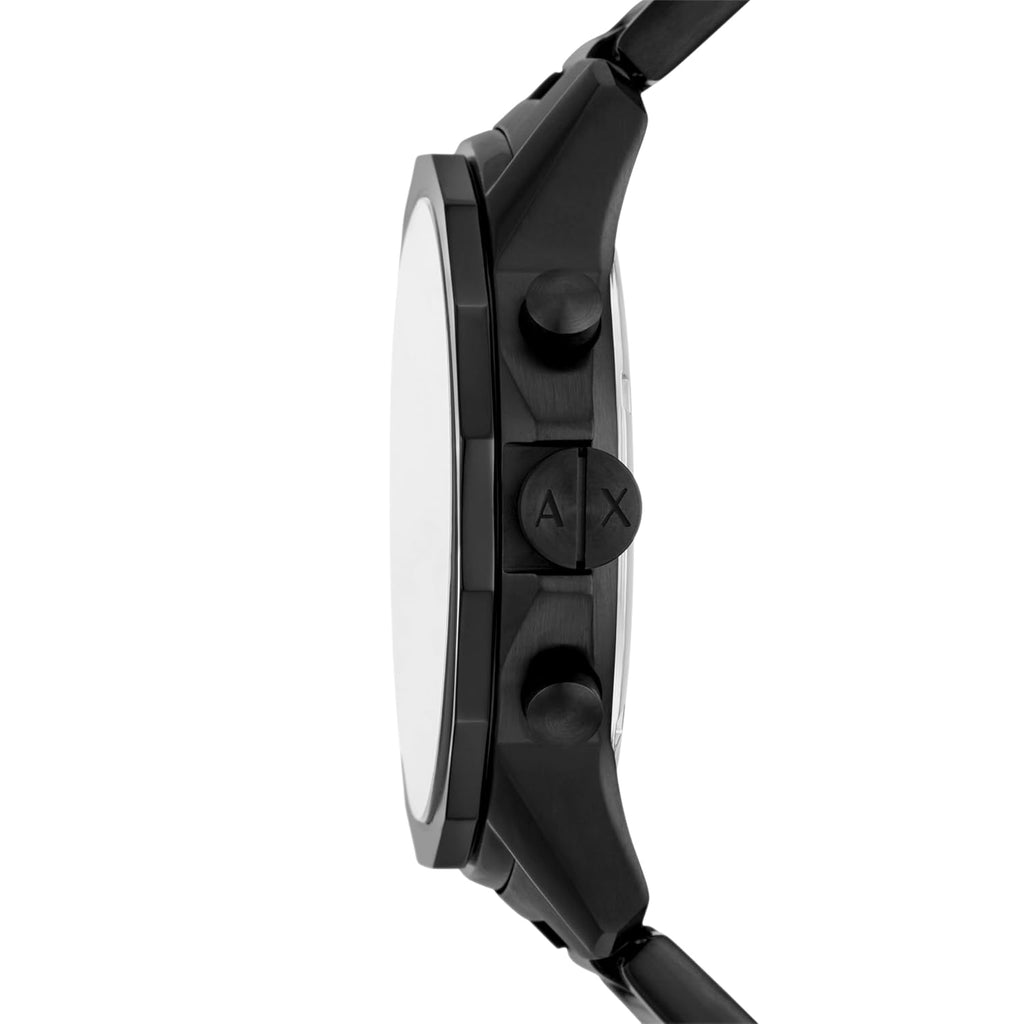 Armani Exchange Stainless Steel Analog Black Dial Men's Watch-Ax7148Set