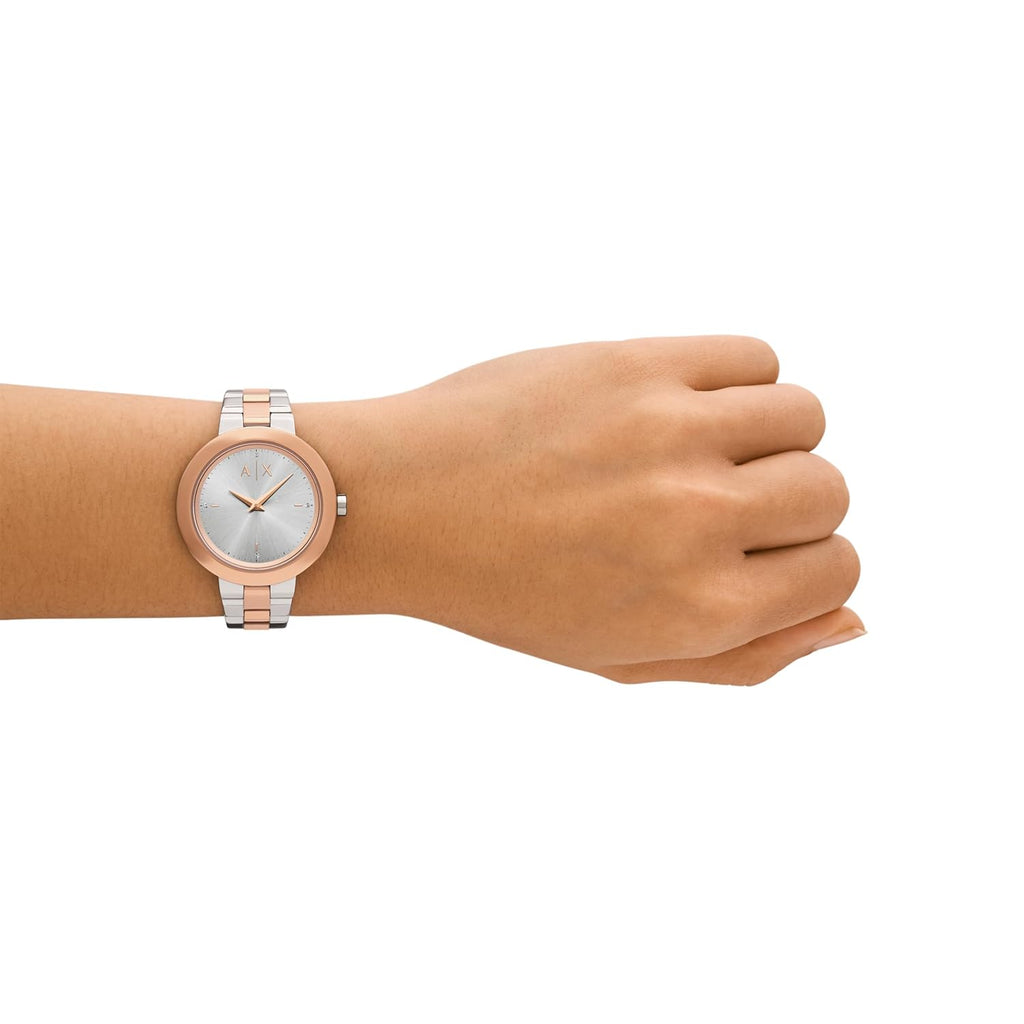 Armani Exchange Stainless Steel Analog Silver Dial Women's Watch-Ax5172