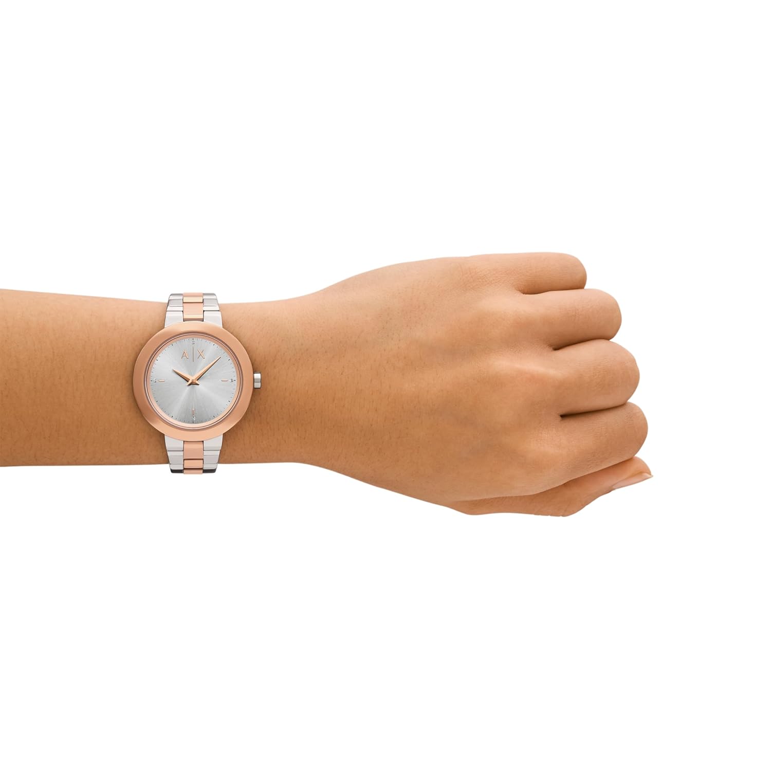 Armani Exchange Stainless Steel Analog Silver Dial Women's Watch-Ax5172
