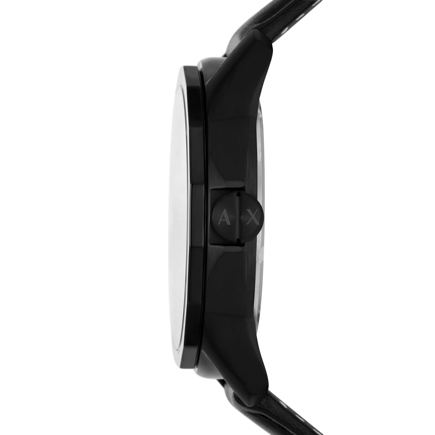 Armani Exchange Stainless Steel Analog Black Dial Men's Watch-Ax7148Set