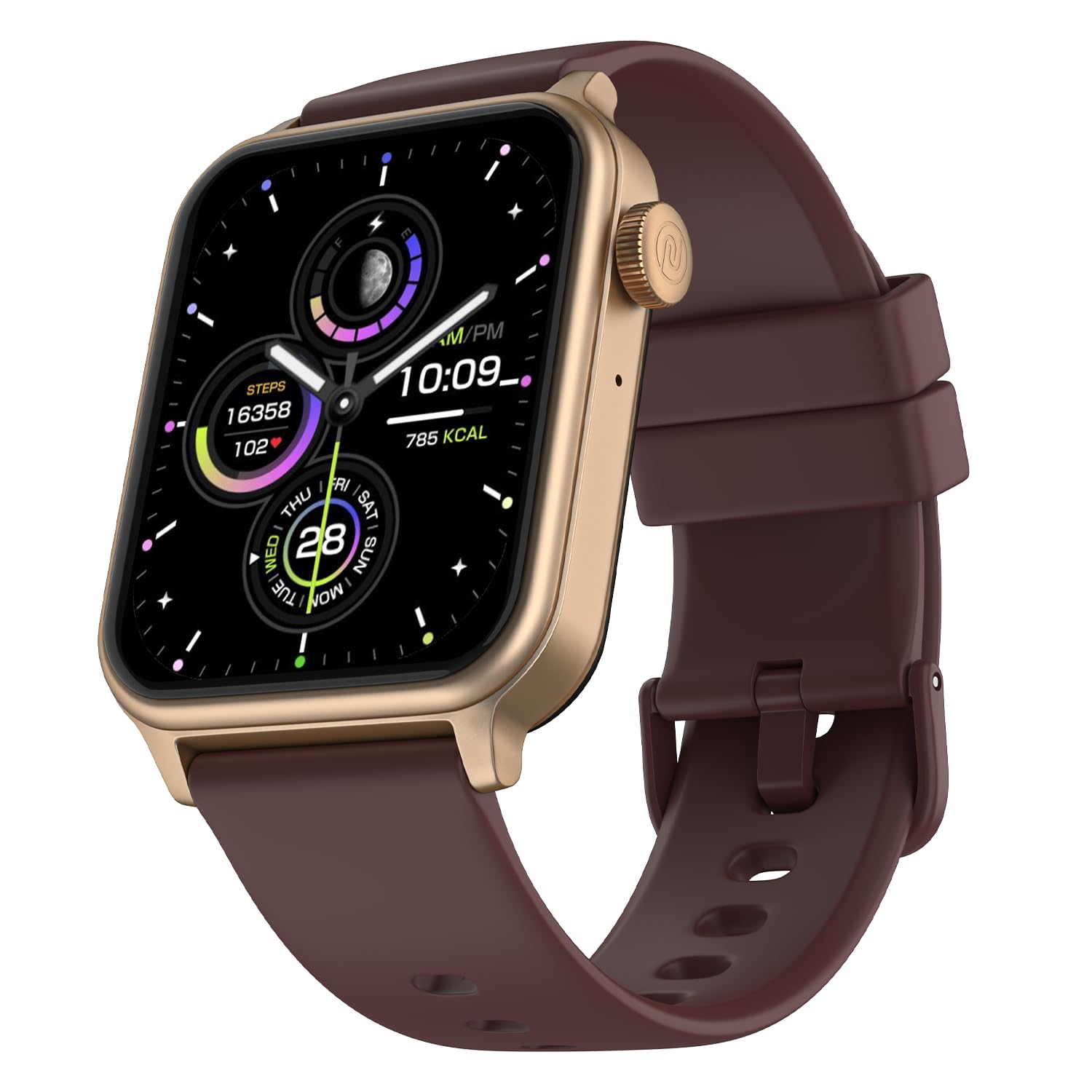Noise Pulse 2 Max Smartwatch with 1.85” Display, Bluetooth Calling, 10-Day Battery, 100 Sports Modes & Smart DND - Rose Pink