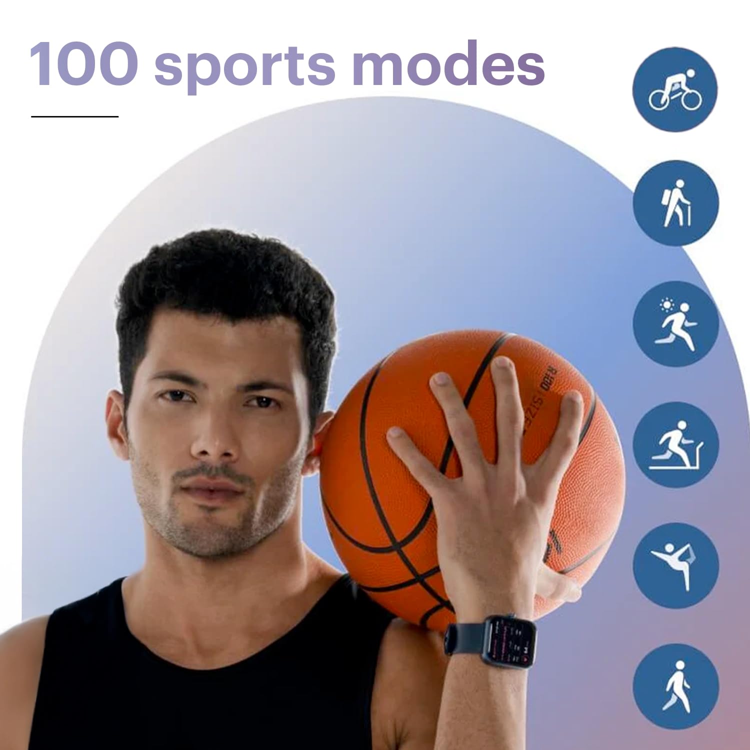 Noise Pulse 2 Max Smartwatch with 1.85” Display, Bluetooth Calling, 10-Day Battery, 100 Sports Modes & Smart DND - Rose Pink