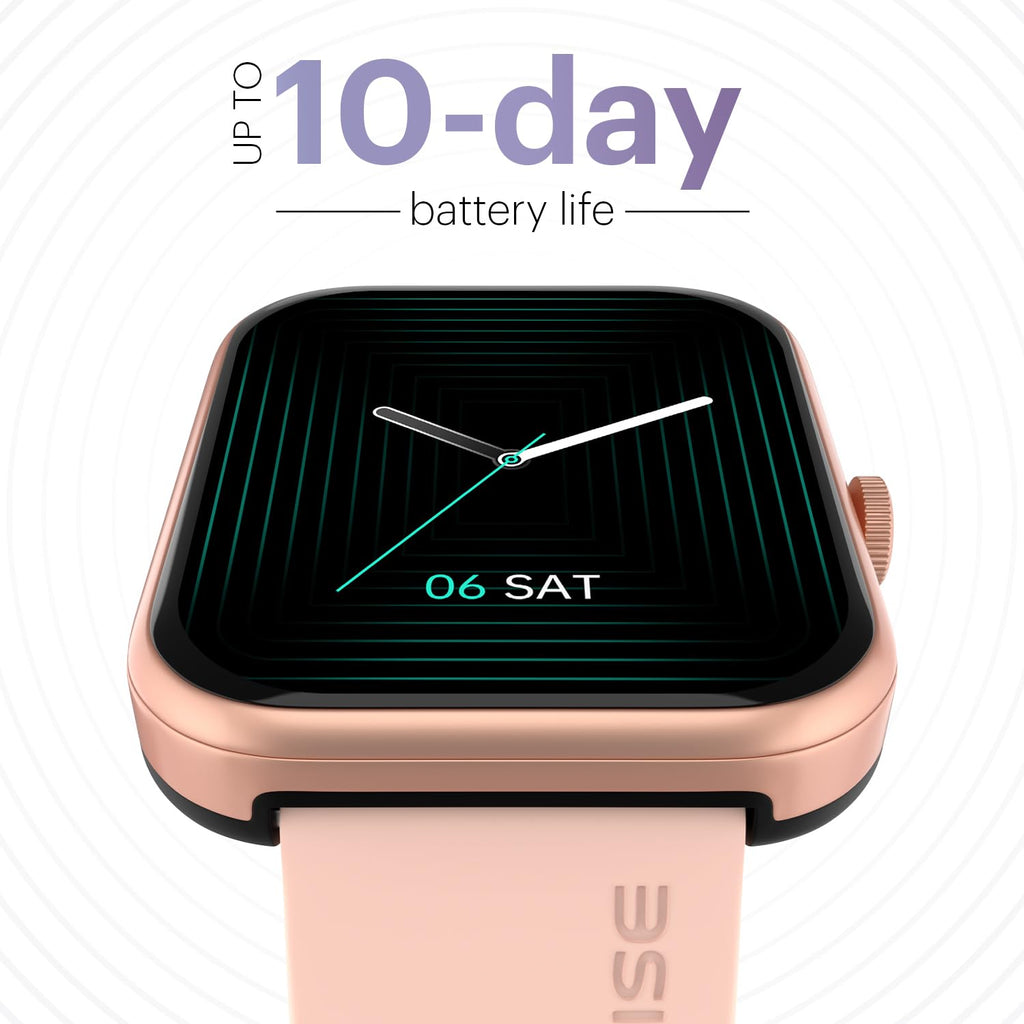 Noise Pulse 2 Max Smartwatch with 1.85” Display, Bluetooth Calling, 10-Day Battery, 100 Sports Modes & Smart DND - Rose Pink