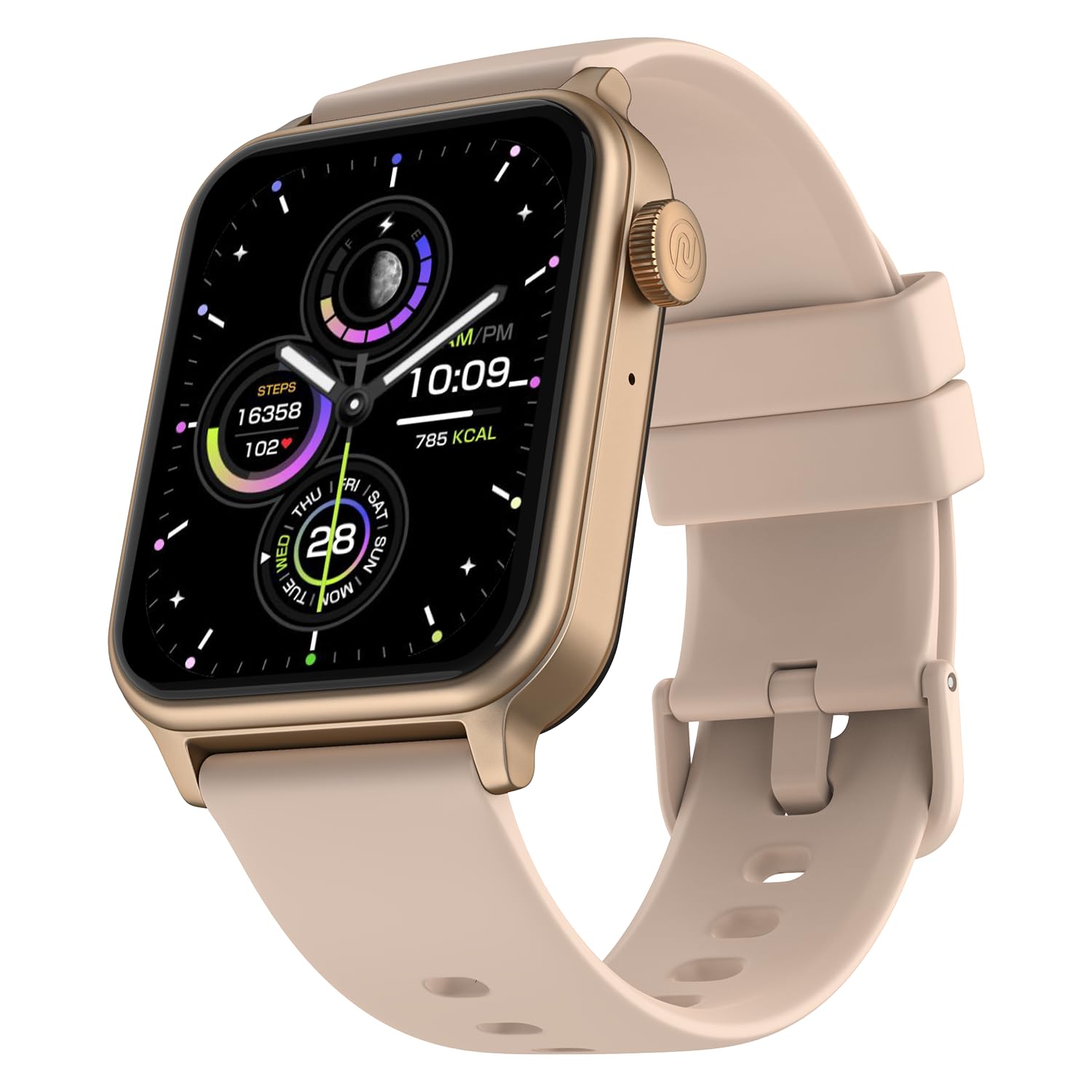 Noise Pulse 2 Max Smartwatch with 1.85” Display, Bluetooth Calling, 10-Day Battery, 100 Sports Modes & Smart DND - Rose Pink